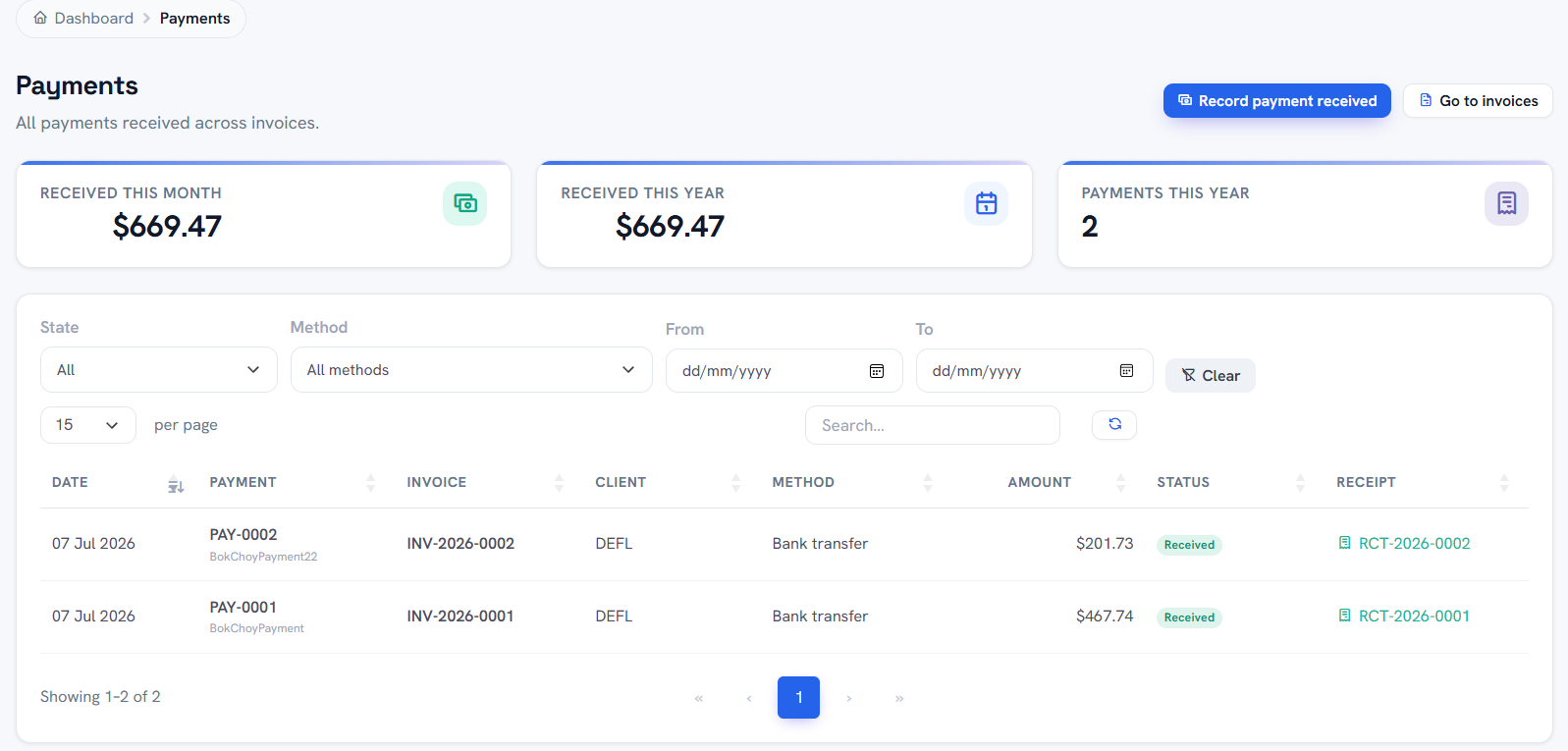 Leja Portal Screenshot 2